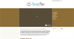 Desktop Screenshot of paradisplage.ch